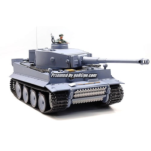 RC Tank Tiger 1 Heng Long 1:16, Metalgear, Smoke, Sound, Shot Function, 2,4  Ghz