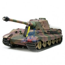 Matorro 1/16 Scale German Henschel King Tiger Tank (Production Turret) - Forest Brown Camouflage