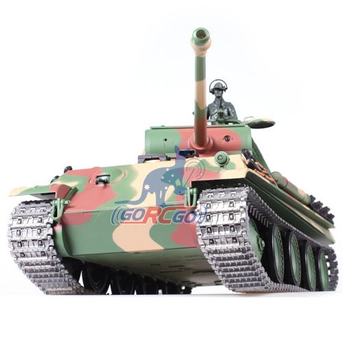 US Stock Plastic Static Tank 3879 Henglong German Jadpanther G 1/16 Model