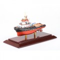 1/300 Scale Handmade Union Fighter Display Tug Boat, with wooden base & case