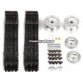 1/16 Scale German Tiger 1 Rc Tank Full Metal Catepillar, rear wheels, Sprocket Upgrade Set