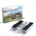 1/16 Scale German Henschel (Production Turret) King Tiger Metal Caterpillar Tracks, Sprocket, Idle Wheels FULL Upgrade Set